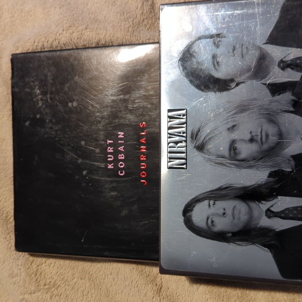 Nirvana 4disc set with Kurt Cobain "Journals" book